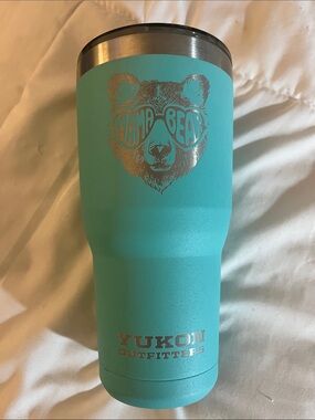 Yukon Outfitters Aqua Mama Bear Insulated 30oz Tumbler